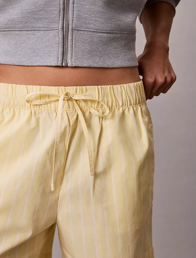 Boxershorts aus gestreiftem Baumwollpopeline Boxershorts aus gestreiftem Baumwollpopeline