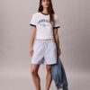 Boxershorts aus gestreiftem Baumwollpopeline Boxershorts aus gestreiftem Baumwollpopeline