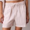 Boxershorts aus gestreiftem Baumwollpopeline Boxershorts aus gestreiftem Baumwollpopeline