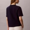 Boxy-T-Shirt mit Bogen-Logo-Grafik Boxy-T-Shirt mit Bogen-Logo-Grafik