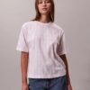 Boxy-T-Shirt mit durchgehendem Monogram Boxy-T-Shirt mit durchgehendem Monogram