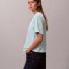Boxy-T-Shirt mit durchgehendem Monogram Boxy-T-Shirt mit durchgehendem Monogram
