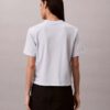 Boxy-T-Shirt mit erhabener Logo-Grafik Boxy-T-Shirt mit erhabener Logo-Grafik