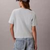 Boxy-T-Shirt mit floralem Logo-Print Boxy-T-Shirt mit floralem Logo-Print