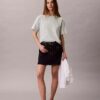 Boxy-T-Shirt mit Logo-Schriftzug Boxy-T-Shirt mit Logo-Schriftzug