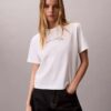 Boxy-T-Shirt mit Schriftzug-Logo Boxy-T-Shirt mit Schriftzug-Logo