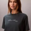 Boxy-T-Shirt mit Schriftzug-Logo Boxy-T-Shirt mit Schriftzug-Logo
