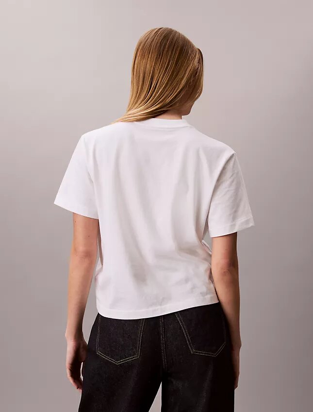 Boxy-T-Shirt mit Schriftzug-Logo Boxy-T-Shirt mit Schriftzug-Logo
