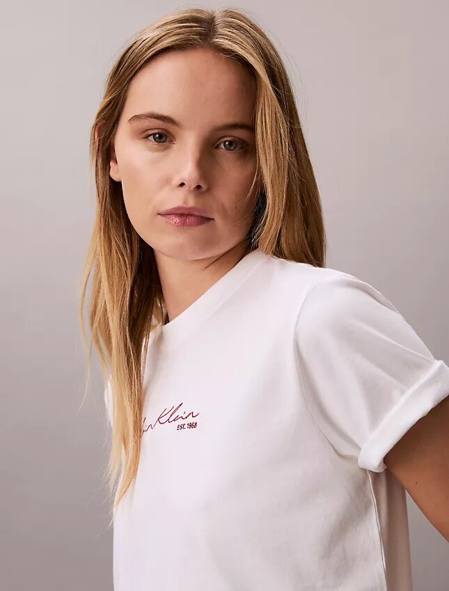 Boxy-T-Shirt mit Schriftzug-Logo Boxy-T-Shirt mit Schriftzug-Logo