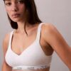 Bralette aus Baumwoll-Modal-Mischung mit Polsterung und ohne Bügel