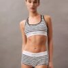 Bralette aus Baumwoll-Modal-Stretch-Rippstoff, leicht gefüttert Bralette aus Baumwoll-Modal-Stretch-Rippstoff, leicht gefüttert