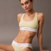 Bralette aus Baumwoll-Modal-Stretch-Rippstoff, leicht gefüttert Bralette aus Baumwoll-Modal-Stretch-Rippstoff, leicht gefüttert