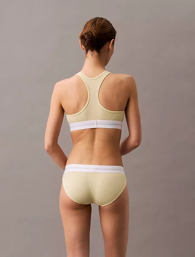 Bralette aus Baumwoll-Modal-Stretch-Rippstoff, leicht gefüttert Bralette aus Baumwoll-Modal-Stretch-Rippstoff, leicht gefüttert