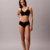 Bralette aus Mikrofaser mit Grafik-Monogram, Stretch und leichtem Futter Bralette aus Mikrofaser mit Grafik-Monogram, Stretch und leichtem Futter