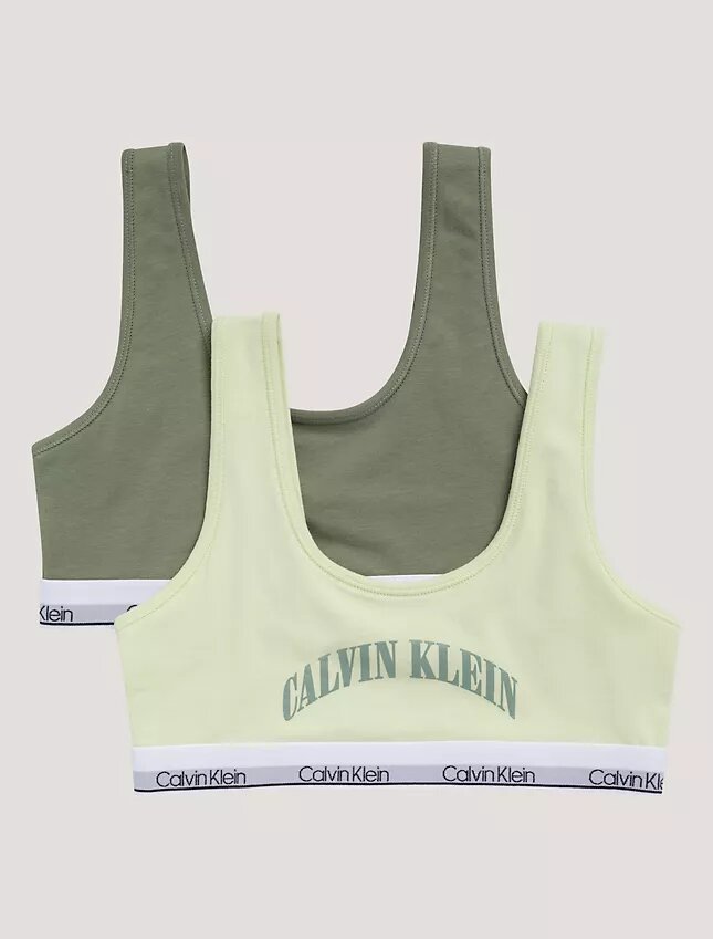 Bralette mit Bogen-Logo-Grafik, 2er-Pack Bralette mit Bogen-Logo-Grafik, 2er-Pack