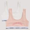 Bralette mit Bogen-Logo-Grafik, 2er-Pack Bralette mit Bogen-Logo-Grafik, 2er-Pack