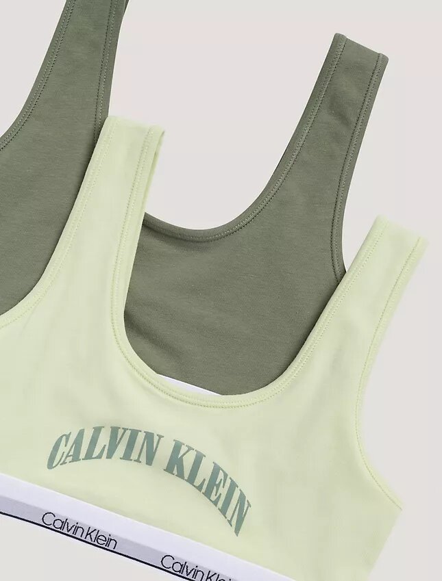 Bralette mit Bogen-Logo-Grafik, 2er-Pack Bralette mit Bogen-Logo-Grafik, 2er-Pack