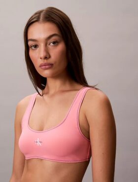Bralette mit grafischem Monogram