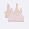 Bralette mit Logo-Band für Mädchen im 2er-Pack Bralette mit Logo-Band für Mädchen im 2er-Pack