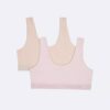 Bralette mit Logo-Band für Mädchen im 2er-Pack Bralette mit Logo-Band für Mädchen im 2er-Pack