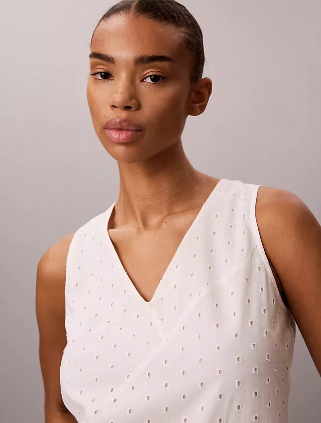 Broderie-Midi-Kleid Broderie-Midi-Kleid