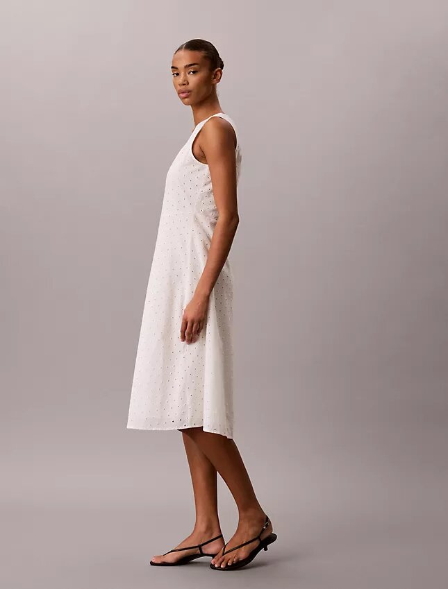 Broderie-Midi-Kleid Broderie-Midi-Kleid