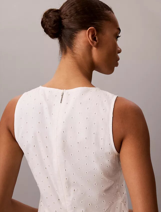 Broderie-Midi-Kleid Broderie-Midi-Kleid