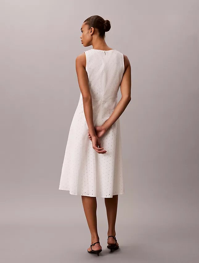 Broderie-Midi-Kleid Broderie-Midi-Kleid