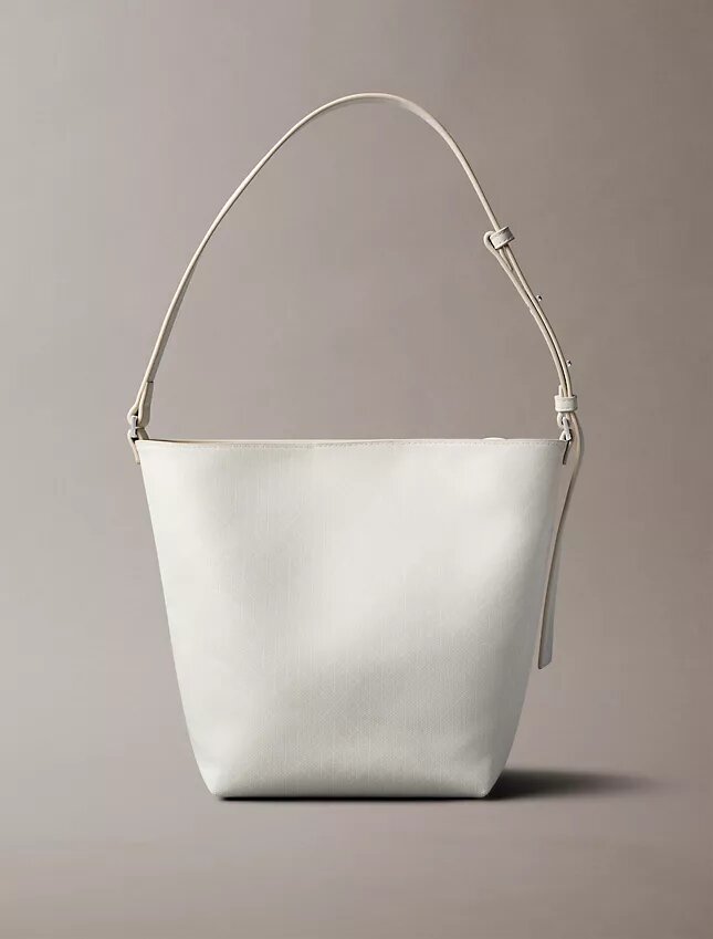 Bucket Bag mit durchgehendem Emblem-Logo und Beutel Bucket Bag mit durchgehendem Emblem-Logo und Beutel
