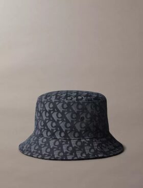 Bucket Hat mit durchgehendem Monogram-Jacquard