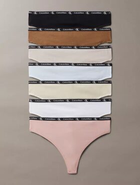 Calvin Klein 1996 Cotton Stretch 7er-Pack Moderner Thong