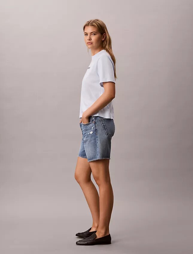 Calvin Klein Logo-Grafik-T-Shirt in Boxy-Passform Calvin Klein Logo-Grafik-T-Shirt in Boxy-Passform