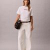 Calvin Klein Logo-Grafik-T-Shirt in Boxy-Passform Calvin Klein Logo-Grafik-T-Shirt in Boxy-Passform