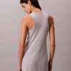 Calvin Klein Logo Midi-Tank-Kleid