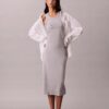 Calvin Klein Logo Midi-Tank-Kleid
