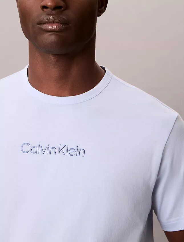 Calvin Klein Logo Schlaf-T-Shirt Calvin Klein Logo Schlaf-T-Shirt