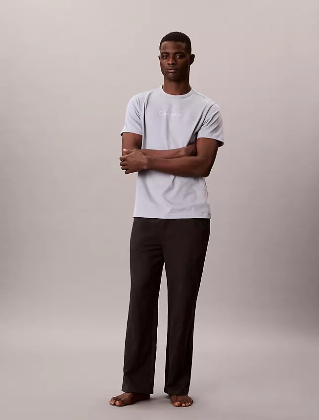 Calvin Klein Logo Schlaf-T-Shirt Calvin Klein Logo Schlaf-T-Shirt