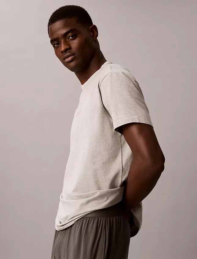 Calvin Klein Logo Schlaf-T-Shirt Calvin Klein Logo Schlaf-T-Shirt