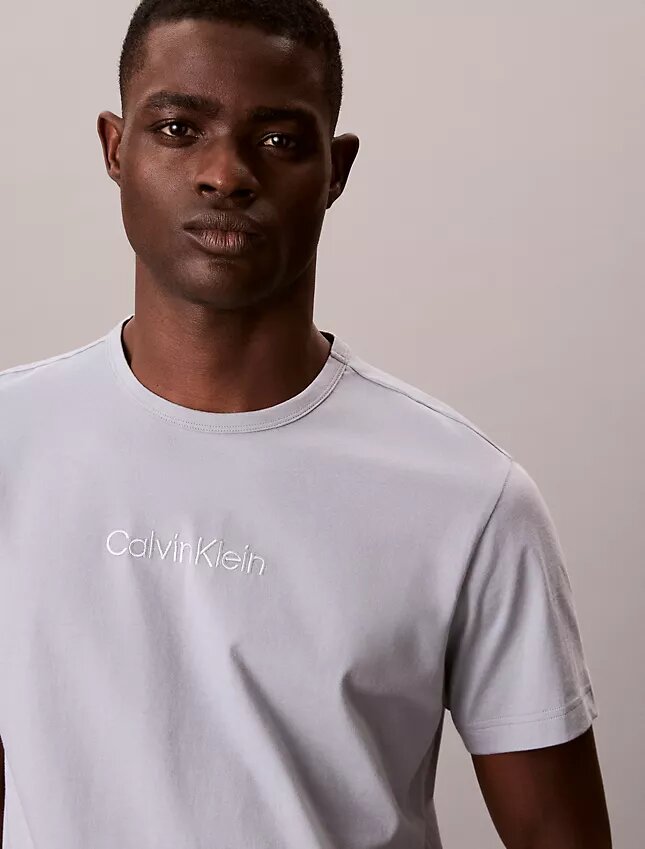 Calvin Klein Logo Schlaf-T-Shirt Calvin Klein Logo Schlaf-T-Shirt