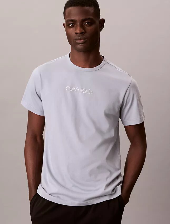 Calvin Klein Logo Schlaf-T-Shirt Calvin Klein Logo Schlaf-T-Shirt
