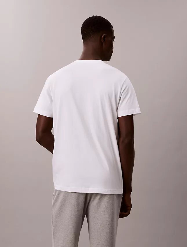 Calvin Klein Logo Schlaf-T-Shirt Calvin Klein Logo Schlaf-T-Shirt