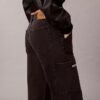 Cargo-Jeans mit weitem Bein Cargo-Jeans mit weitem Bein