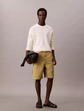 Cargo-Shorts aus Cotton Stretch-Twill