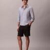 Cargo-Shorts aus Leinenmischung