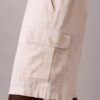 Cargo-Shorts aus Leinenmischung