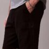 Cargo-Shorts aus Leinenmischung