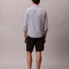 Cargo-Shorts aus Leinenmischung