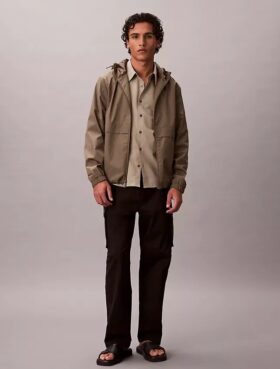 Cargohose aus Cotton Stretch mit gerader Passform Cargohose aus Cotton Stretch mit gerader Passform