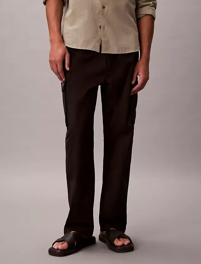 Cargohose aus Cotton Stretch mit gerader Passform Cargohose aus Cotton Stretch mit gerader Passform