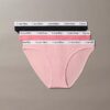 Carousel Cotton Stretch Ripp Bikini, 3er-Pack Carousel Cotton Stretch Ripp Bikini, 3er-Pack